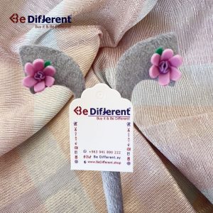 حلق وردة موف وردي