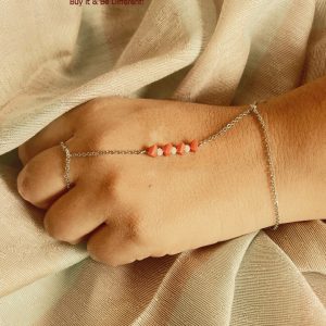 اسوارة وخاتم ستيل مع كريستال تشيكي