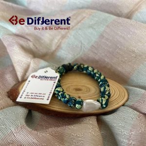 اسوارة من الأحجار المزخرفة مع لولوية سكري