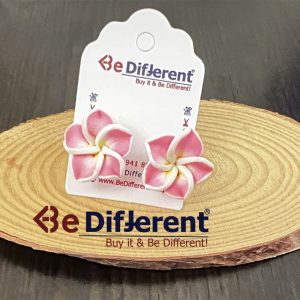 حلق وردة صغير زهر مع أصفر